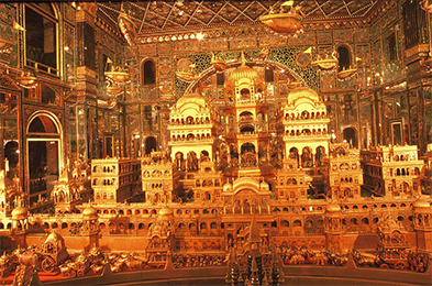 JAIN TEMPLE ARTI PUJA OF MAHAVIR BHAGWAN